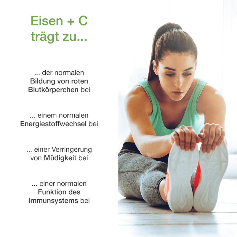 BIO Eisen Kapseln + Vitamin C - Phytholistic Eisen