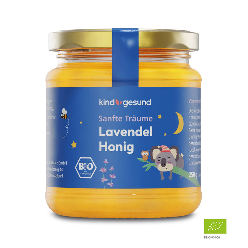 Bio-Lavendelhonig für Kinder - kindgesund® - kindgesund - Natürliche und gesunde Produkte für Kinder