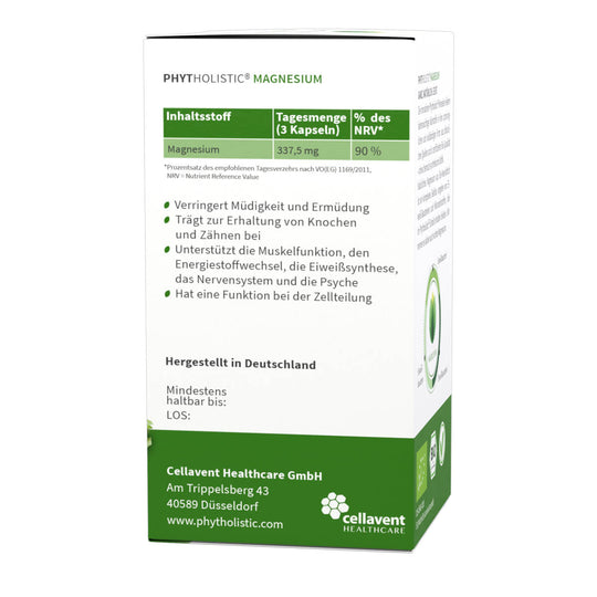 BIO Magnesium Capsules - Phytholistic Magnesium