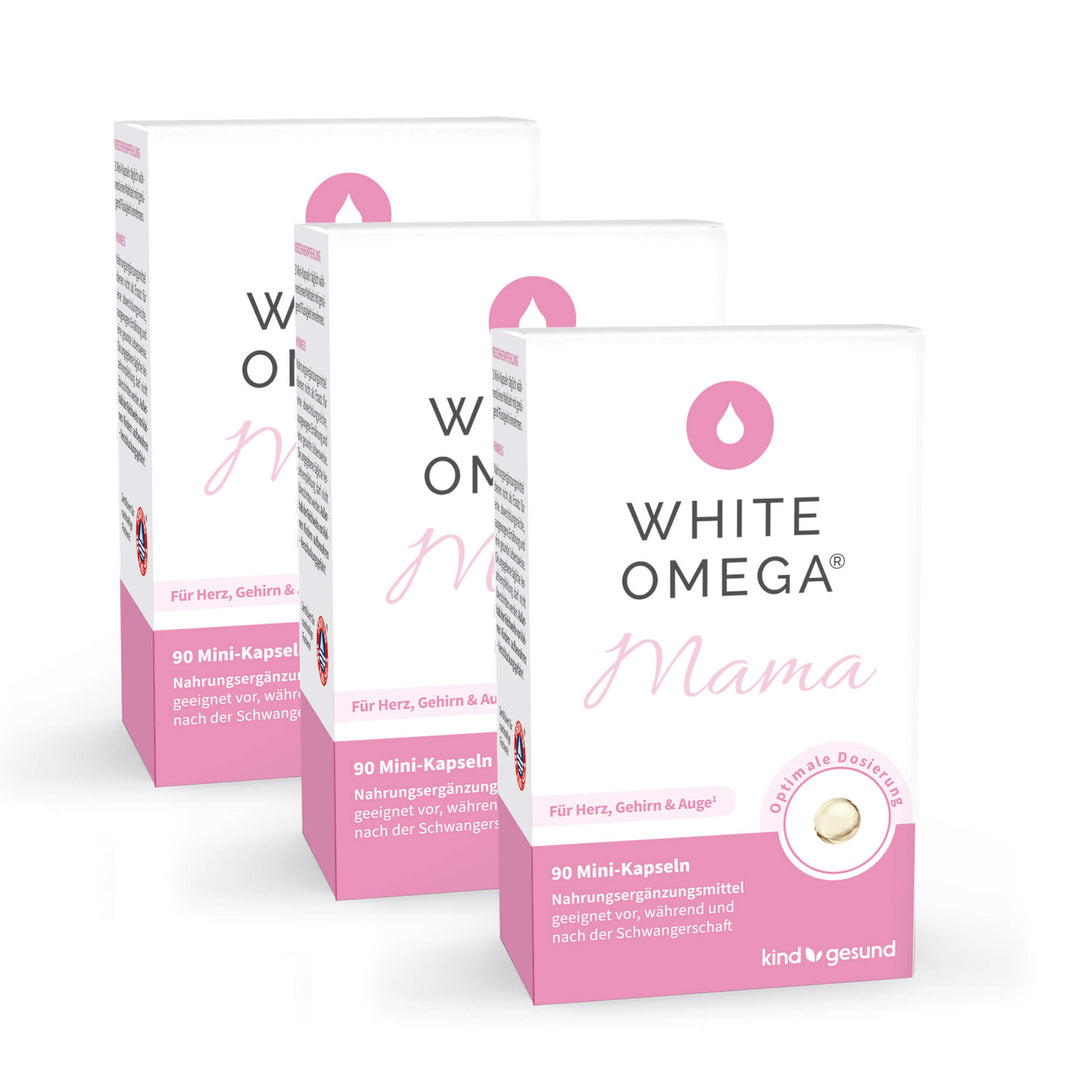 Omega 3 capsules - WHITE OMEGA Mama