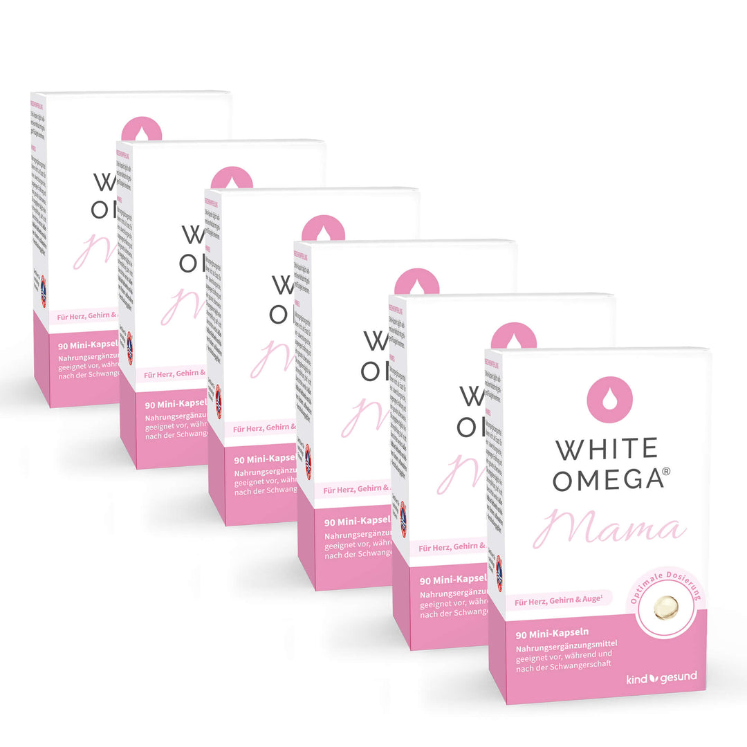 Omega 3 capsules - WHITE OMEGA Mama