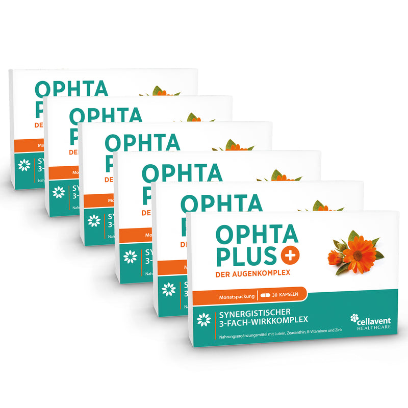 Ophta Plus Produktverpackung 6er Packung