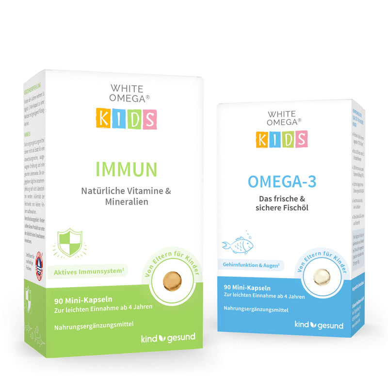 Sparpaket - WHITE OMEGA® Kids Immun